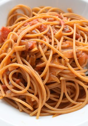 八丁味噌のトマトクリームパスタ-レシピのメイン写真