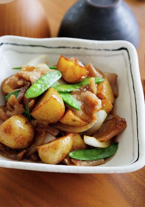 春野菜のお手軽肉じゃが。-レシピのメイン写真