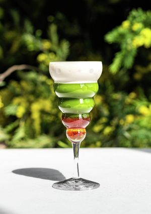簡単おうちカフェ★ストロベリー抹茶ラテ-レシピのメイン写真