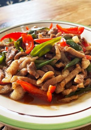 さっぱり食べれる 豚肉の南蛮炒め-レシピのメイン写真