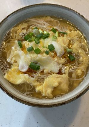 かき玉にゅうめん-レシピのメイン写真