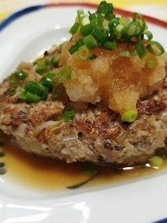 (健康づくり)きのこのハンバーグ-レシピのメイン写真