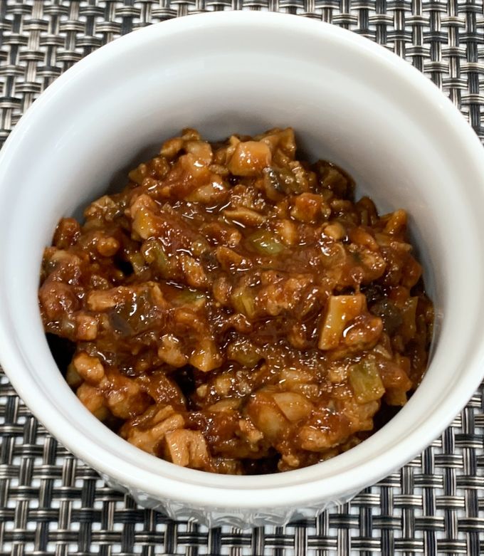 完熟トマトと雪中椎茸の中華肉みそ by 沼田町農業推進課