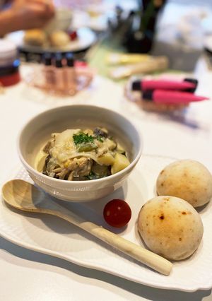 無水料理DE豆乳チキンスープ-レシピのメイン写真