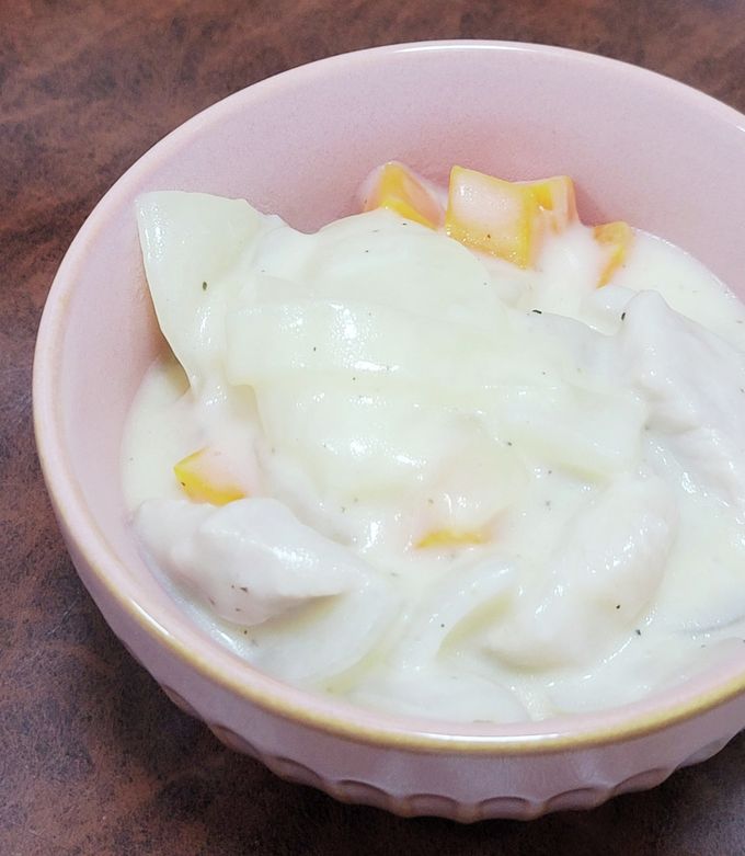 簡単★豚肉のホワイトソース煮込み-レシピのメイン写真