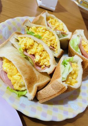 簡単♡食べやすいサンドイッチ♡お弁当にも-レシピのメイン写真