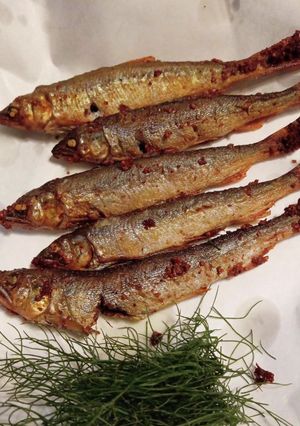 残ったアヒージョ油で☆稚鮎のアヒージョ-レシピのメイン写真
