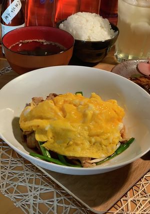 ニラ玉定食✨-レシピのメイン写真