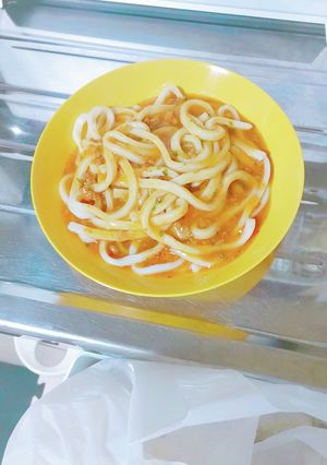 麻婆うどん-レシピのメイン写真