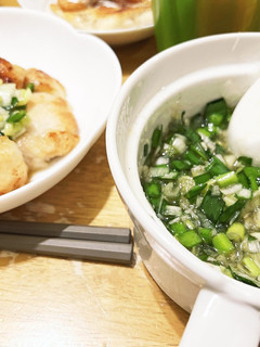 ニラ入りねぎ塩だれ-レシピのメイン写真