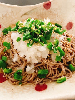ごま油香る〜、ピーマンと大根のおろしそば-レシピのメイン写真