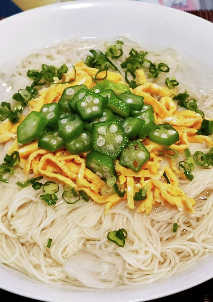 超簡単！白だし冷やしそうめん！！-レシピのメイン写真