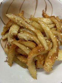 姉の家メシ・ちくわのきんぴら-レシピのメイン写真