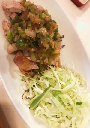 野菜ソースでトンテキ-レシピのメイン写真