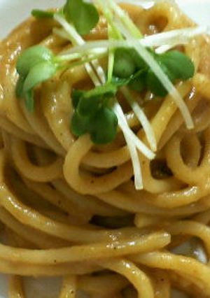 カレーの残った鍋で・・・スパゲティ-レシピのメイン写真