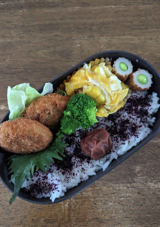 JK☆卵とトウモロコシの中華炒め弁当♪-レシピのメイン写真