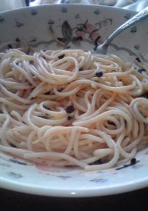 しめじの明太子スパゲティ-レシピのメイン写真