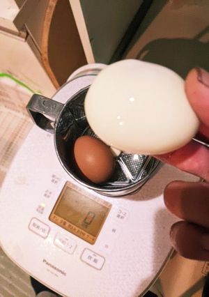 炊飯器のお湯加減!時短ゆで卵作戦-レシピのメイン写真