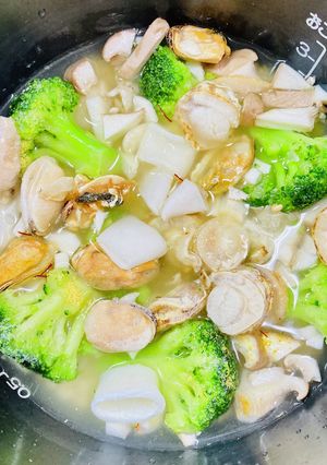 シーフードパエリア✨炊飯器でラク旨-レシピのメイン写真
