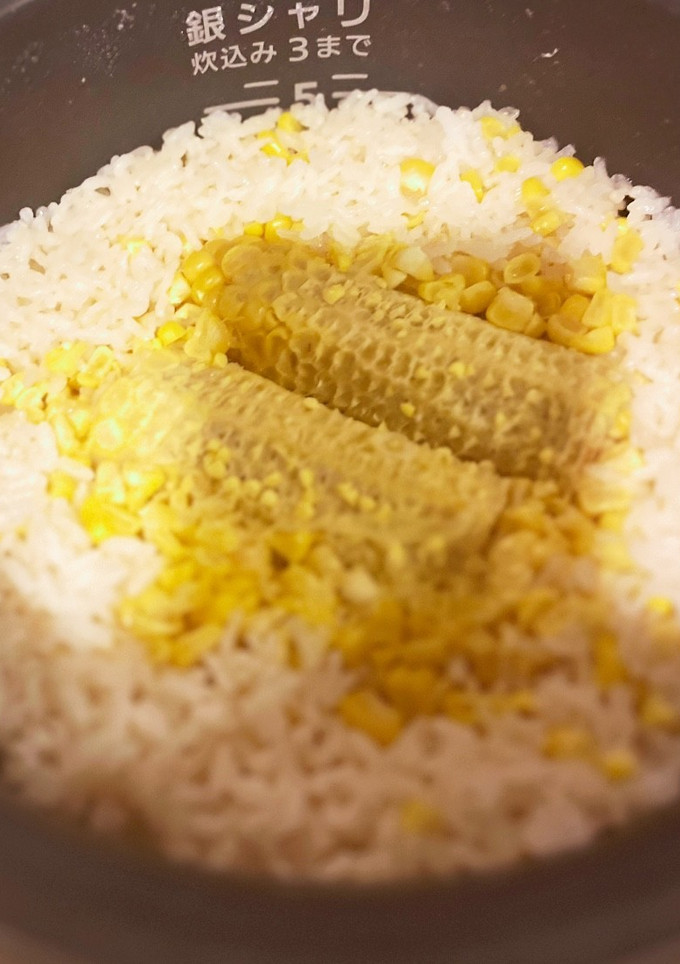 今が旬✨とうもろこしご飯-レシピのメイン写真
