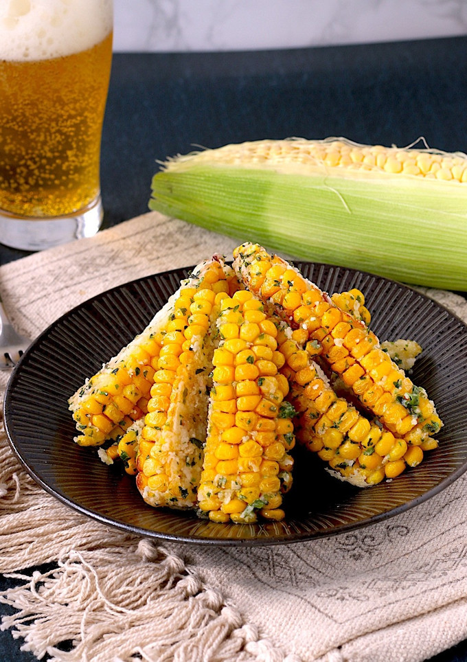 とうもろこしの唐揚げ♪青のりバター-レシピのメイン写真