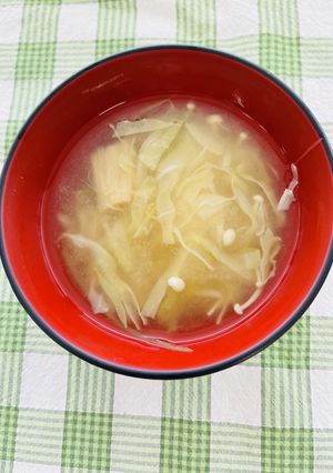 しゃきしゃき味噌汁-レシピのメイン写真