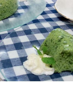 小松菜のヨーグルトケーキ-レシピのメイン写真