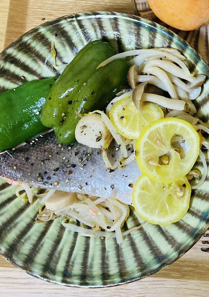 鮭の野菜たっぷり蒸し焼き-レシピのメイン写真