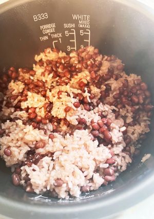 炊飯器で作る赤飯-レシピのメイン写真