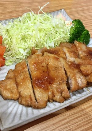 厚切り豚ロースの生姜焼き-レシピのメイン写真