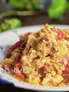綺麗になれちゃう『トマトと卵の絶品炒め』-レシピのメイン写真