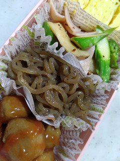 お弁当にも!超簡単な糸こんにゃく醤油煮-レシピのメイン写真