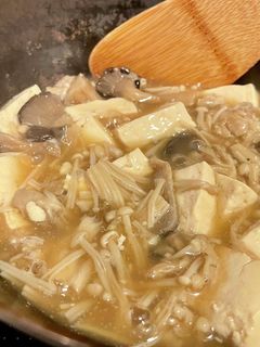 麺つゆで☆豆腐ときのこの簡単煮-レシピのメイン写真