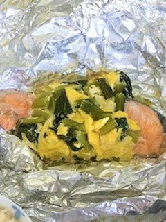 (健康づくり)魚の変わりホイル焼き-レシピのメイン写真