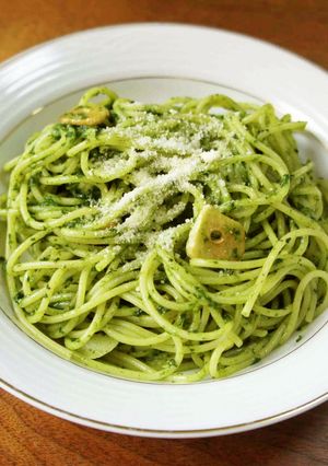 ほうれん草のパスタ-レシピのメイン写真