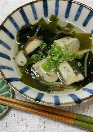 生姜といわしすり身のスープ-レシピのメイン写真