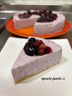 ♡MIXベリーのレアチーズケーキ♡-レシピのメイン写真