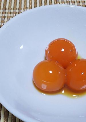 冷凍卵のだし醤油漬け(べっこう玉)-レシピのメイン写真
