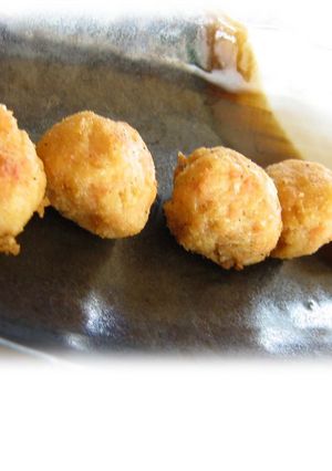 。。ふわっ~とたけのこ団子☆揚げ♪-レシピのメイン写真