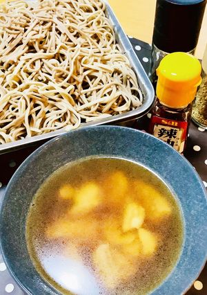 黒胡椒がキメテno鶏肉つけ蕎麦-レシピのメイン写真