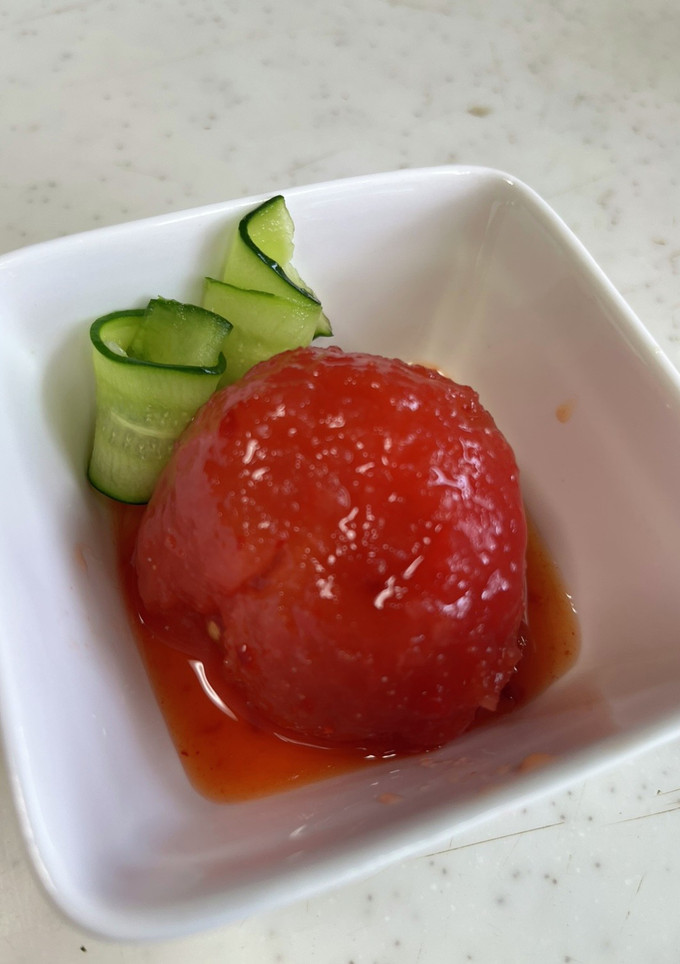 簡単すぎるトマトのキムチ-レシピのメイン写真