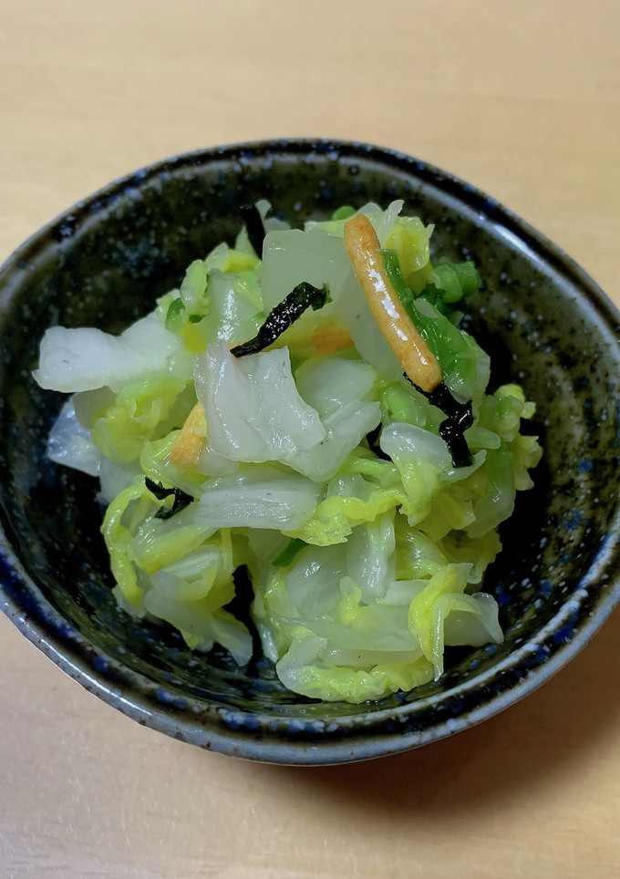 白菜のお茶漬け和え-レシピのメイン写真