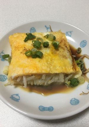 チーズとろーりとんぺい焼き-レシピのメイン写真