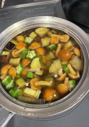 オクラとナメコのツルトロお汁-レシピのメイン写真