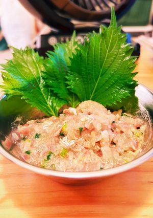 シェラカップで作るしま鯵なめろう★5/5-レシピのメイン写真