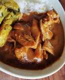 野菜くずだしのチキンブイヨンカレー