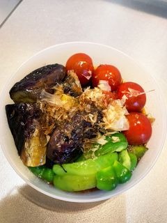 茄子とピーマンの焼き浸し-レシピのメイン写真