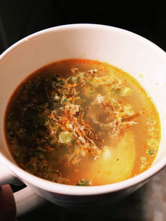 簡単もずく酢で酸辣湯風スープ☆-レシピのメイン写真