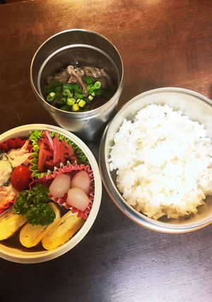 ★牛すき（丼？）弁当★-レシピのメイン写真