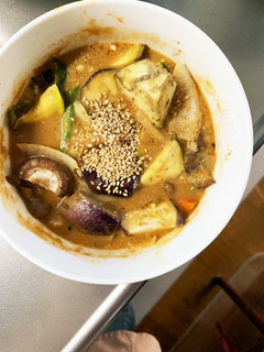 根菜茄子きな粉洋風甘辛味噌味野菜炒め-レシピのメイン写真